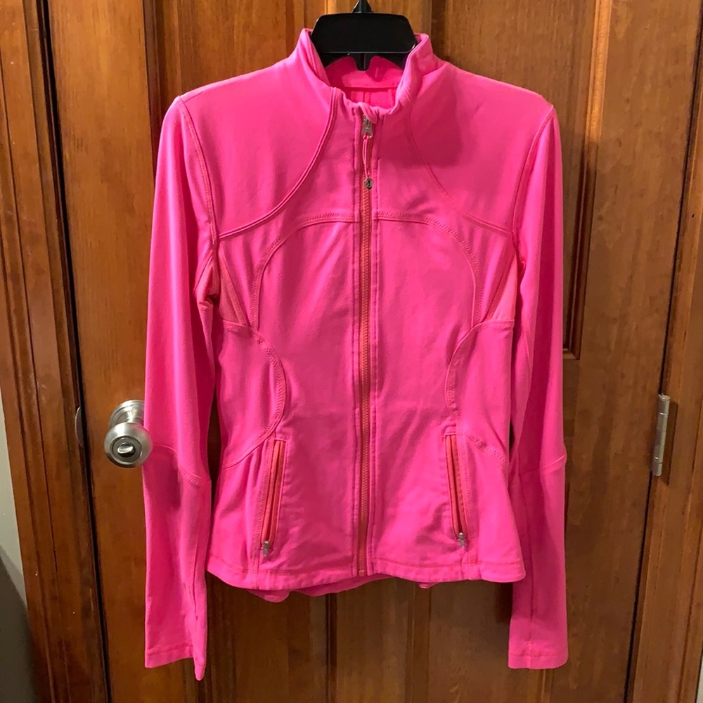 Lululemon hot pink define jacket